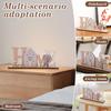 Wooden Stand Decoration Wooden Home Desktop Ornament with House Tree Rustic and Modern Home Decoration for Birthday Present