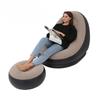 Thickened Lazy Inflatable Sofa, Foldable Outdoor Sofa, Combination with Pedals, Lazy Sofa with Electric Pump