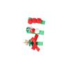 Xmas Ornaments Top Clip Christmas Hair Clip Cute Headwear Christmas Tree Barrette Hair Accessories