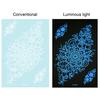 6Pcs Glow in Dark Tattoo Stickers, Lace Temporary Body Art for Hands, Waterproof Indian Mehndi Tattoos for Women Girls