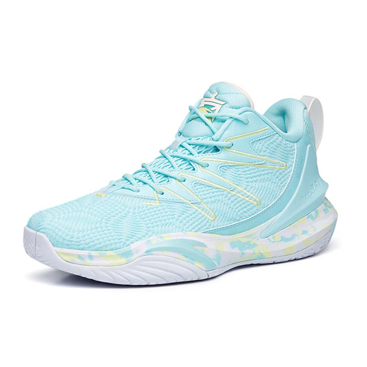 Anta The Dagger 5 Abrasion Resistant Cushioning Low Top Basketball Shoes Men's Blue 112221625S-3