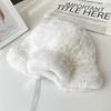 Rex Rabbit Fur Hat Autumn and Winter Versatile Middle-aged and Elderly Warm Ear Protection Top Hat Bucket Hat Show Face Little Mother Hat