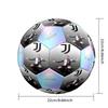 Ronaldo's Cr7 Football Legend Size 5 Soccer Ball Machine Sewn Indoor/Outdoor Training and Matches Perfect Commemorative Gift for Soccer Lovers