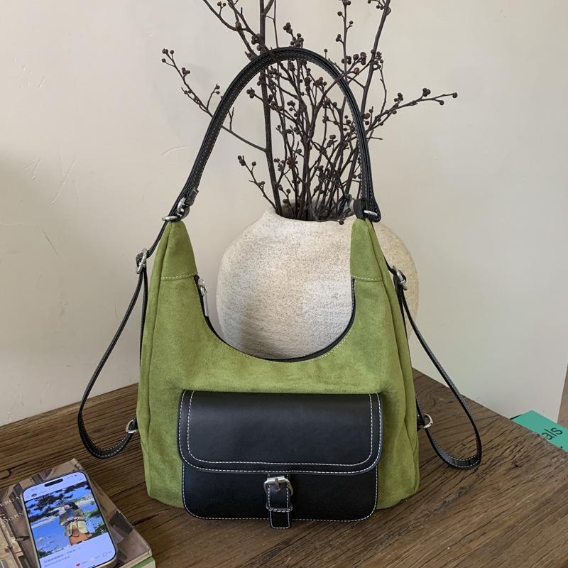 Large Capacity Bag Women's New Backpack Fashion Commuter Tote Bag Multi-functional Shoulder Messenger Bag