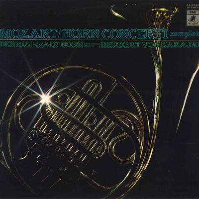LP Record DENNIS BRAIN HERBERT VON KARAJAN   Mozart Horn Concerti Complete AA8349 ANGEL Japan Classical Used