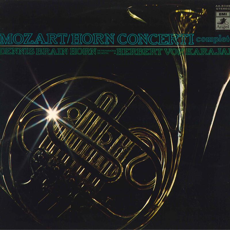 

LP Record DENIS BRAIN Mozart Horn Concerti Complete AA8349 ANGEL Japan Classical Used