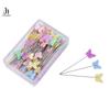 100Pcs/lot Stainless Steel Dressmaking Pins Embroidery Patchwork Pin Garment Positioning Needle DIY Sewing Accessories Tools