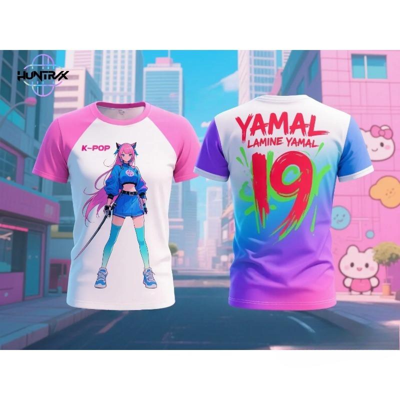 T-Shirts Girls Casual Fashion Cartoon Printed Short Sleeve Kids Comfort Girl T-Shirt Clothing Top