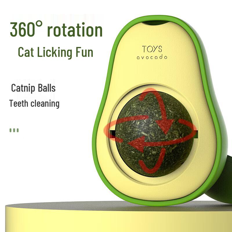 Avocado Catnip Ball Toy (10-Pack)