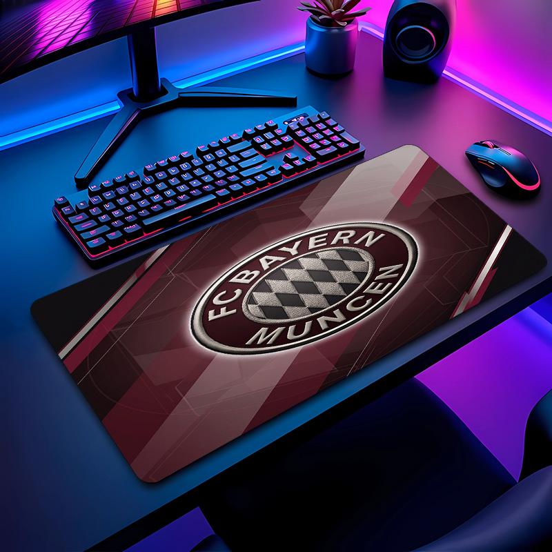 Bayern München Voetbalpatroon Muismat Niet?Anti-slip Rubberen Basis Gaming Muismat Voor Bureau Kantoor Thuis