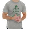 Keep Calm Irish Redhead Ginger Funny Gift Womens or Mens Crewneck T Shirt Tee