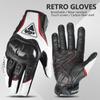 Motorcycle Racing Gloves Equipment Leather Carbon Protection Moto Cross Dirtbiker Riding Motocross Motorcyclist Cycling Glove