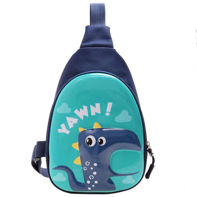 Adorable 2023 Kids Backpack Chest Bag Trendy Cartoon Design Eva Material For Daily Use