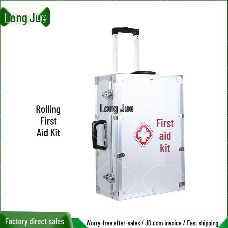 Portable Rolling First Aid Kit