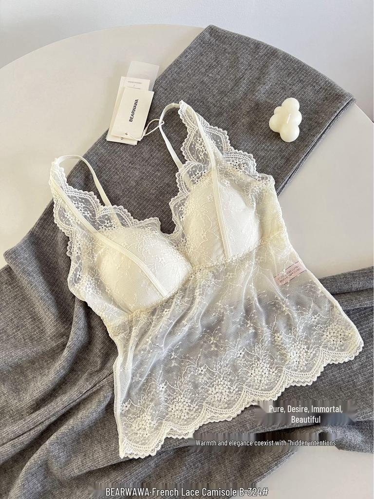 2025 Winter French Luxury Lace Camisole for Women