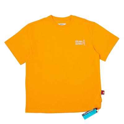 BRIAN BERRY Build Logo T-Shirt_L/Orange