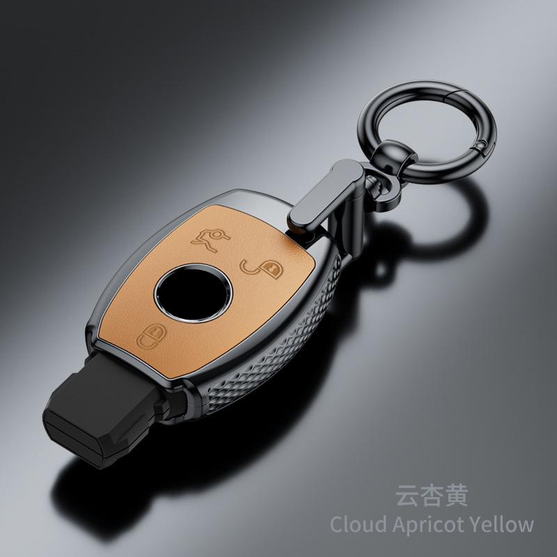 Plastic Car Key Case Remote Cover Shell Holder Styling For Mercedes Benz A B C E S Class S400L CLA CLS GLC GLE GLS EQE EQS GLA