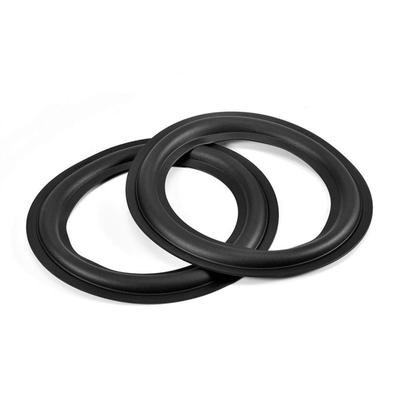 Perforated Rubber Edge, Perforated Rubber Edge, Easy Installation, Rubber Edge Replacement, Easy Installation, Great for Speakers