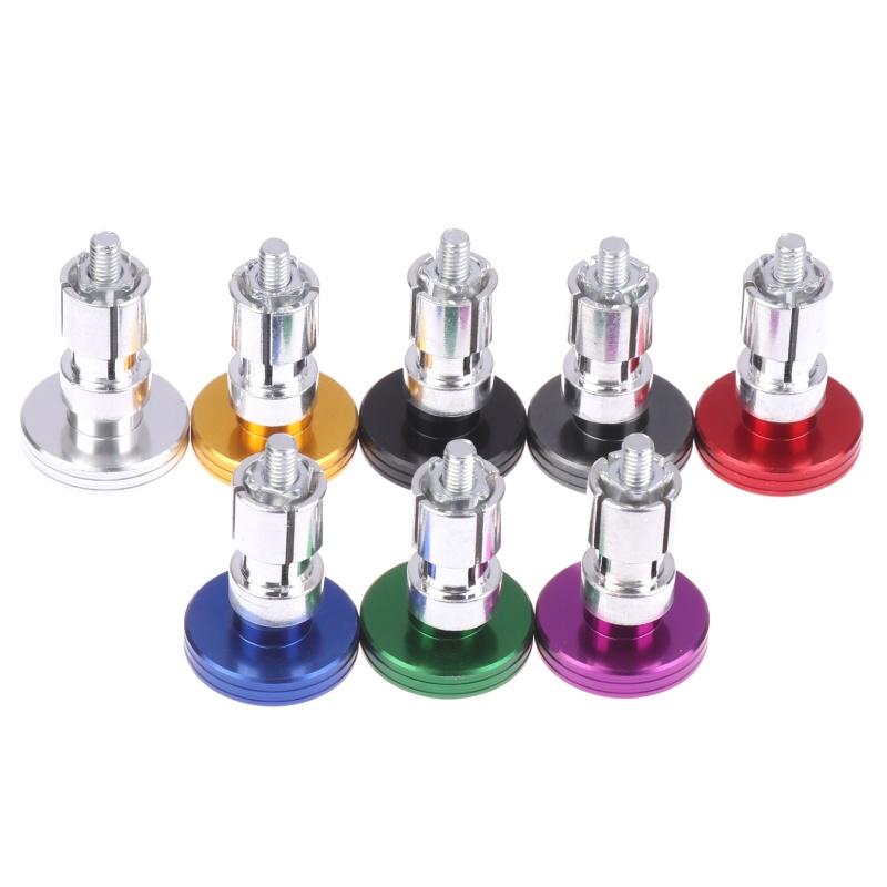 Practical Handlebar End Cap Aluminum Anti Slip 1 Pair Motorcycle Grips Ends Designs