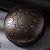 Portable Drum Professional Percussion Instrument 6 Inch 11 Note Meditation Sound Therapy Accessories Tongue Drums