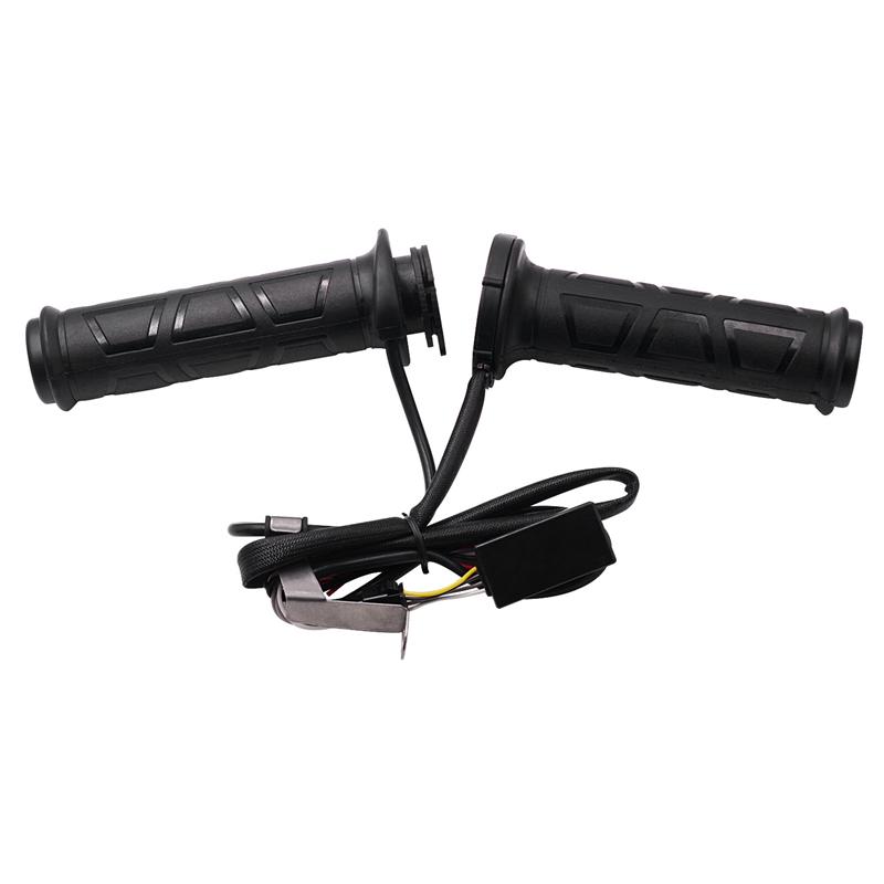 LMoDri Free Shipping New Universal Motorcycle 7/8" 22mm Electric Heated Grips ATV Warmers Handlebar Hand Hot