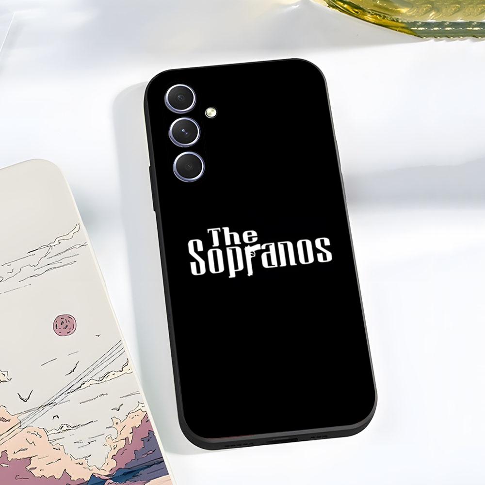 T-The S-Sopranos Phone Case For Samsung A56 A36 A26 A16 A15 A25 A35 A55 A14 A34 A24 A54 Black Soft Shell