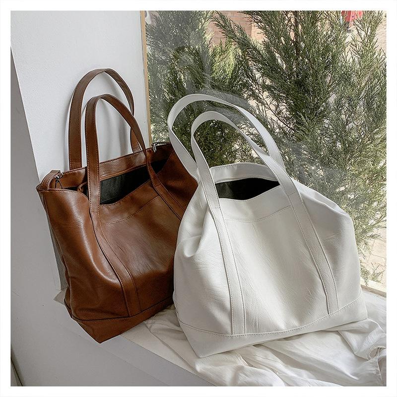 Handbag Female Largecapacity Summer Simple 2022 New Trendy Fashion Highquality Westernstyle Shoulder Bag Net Red Tote Bag