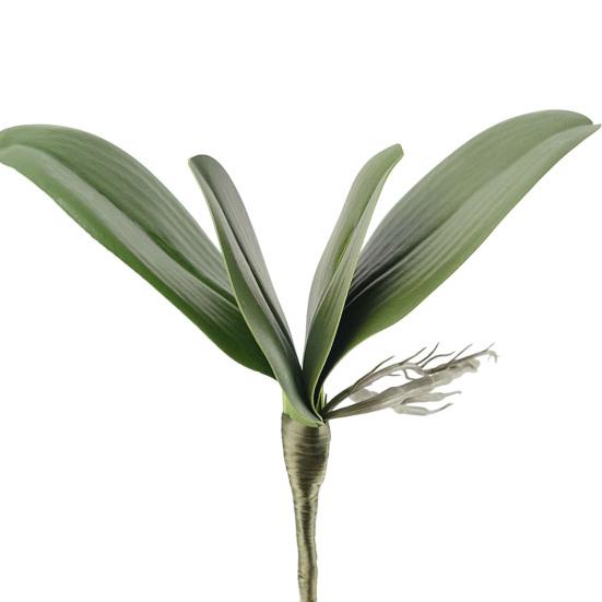 Imitation Leaves Fresh-keeping Decorative Non-Wilting Attractive Fake Phalaenopsis Artificial Plant Desktop Decor