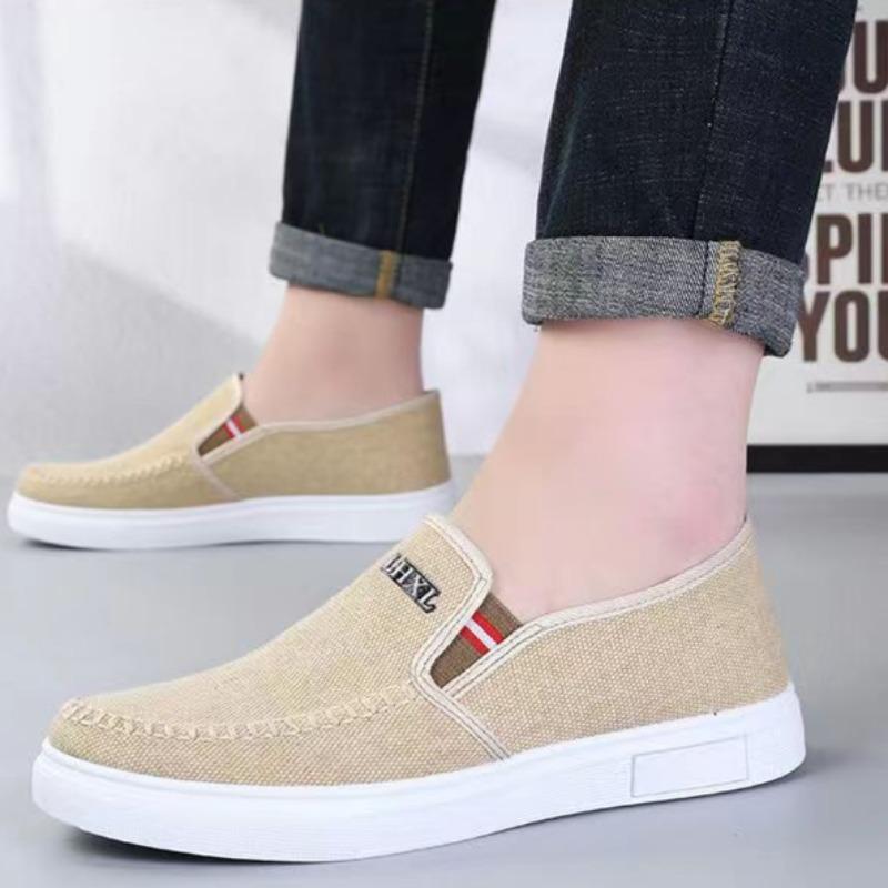 Fashion 2024 New Hot Selling Fashionable Casual Shoes Comfortable and Breathable Lazy Shoes One Step Canvas Shoes