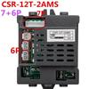 CSR-12T-1A Kids' Electric Car Remote Control Set: CST-12T-2AM Receiver & 12T-1B Motherboard