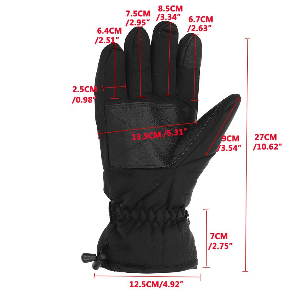 Verwarmde Handschoenen USB - Touchscreen Winterhandschoenen Voor Dames En Heren