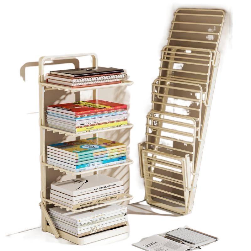 Складна залізна настільна книжкова полиця та стелаж - Органайзер для студентського столу