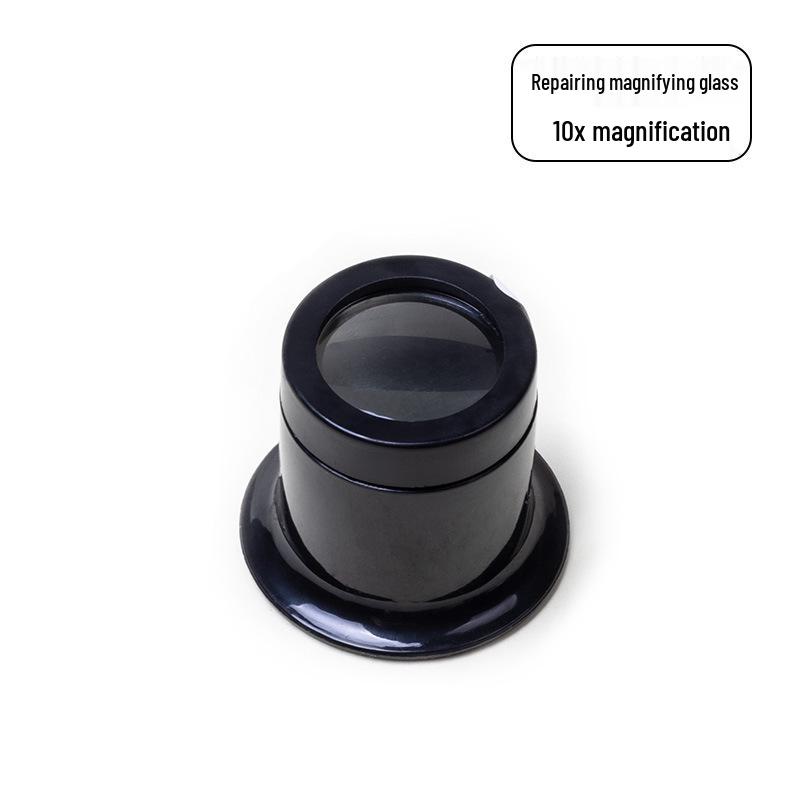 Eye Clip Magnifier Glass Lens: 3/5/10/15/20X Watch Repair Tool
