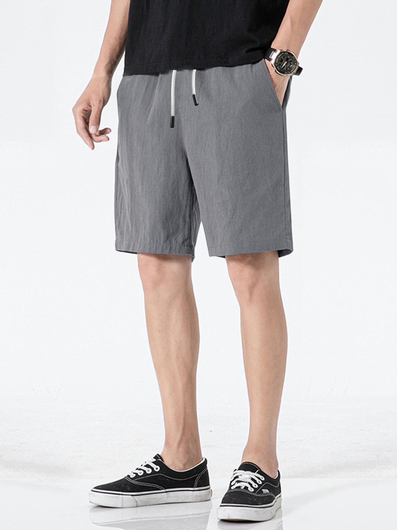 

Мужские летние спортивные шорты 2025 года, быстросохнущие, легкие, для баскетбола и активного отдыха M (Euro)