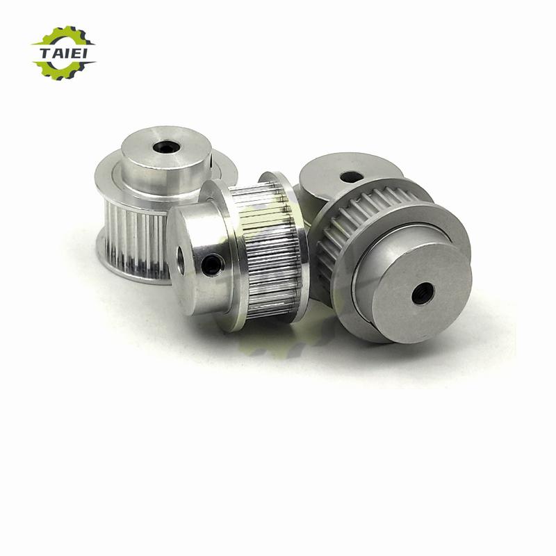 HTD 3M 45T 46T 48T 50 Teeth Synchronous Wheel Keyway Bore 5mm-25mm HTD3M Timing Pulley 45Teeth For Belt Width 10/15mm 3M Pulley