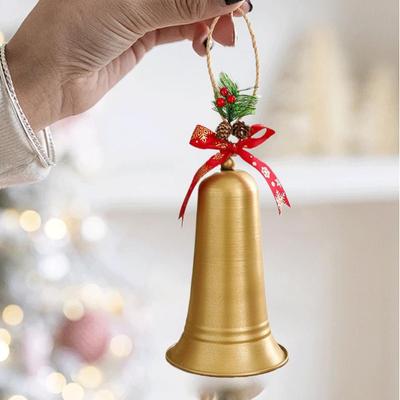 Christmas Metal Bell Christmas Tree, Door Handle Decorative Pendant Festival Scene Accessories And Props Ordering Summons Bell