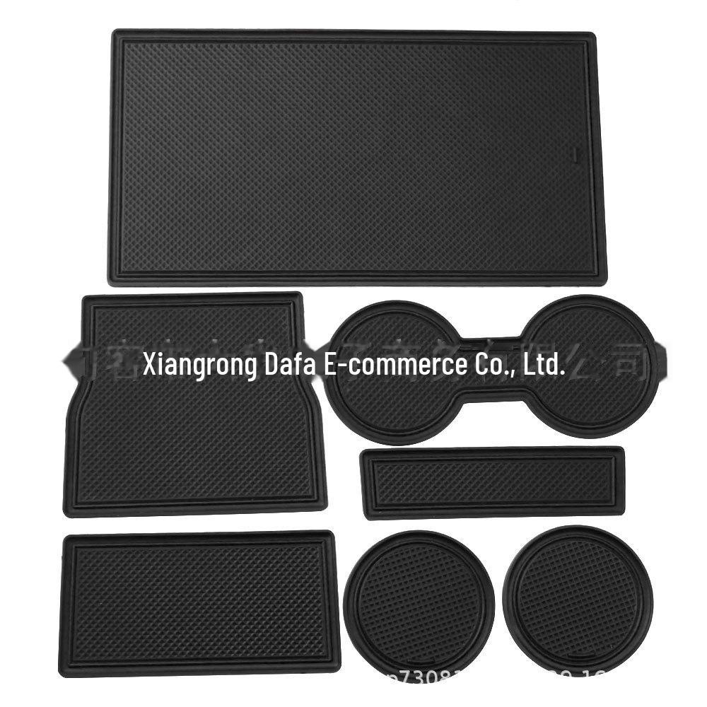 Custom Anti-Slip Door Slot Mat for Tesla Model 3