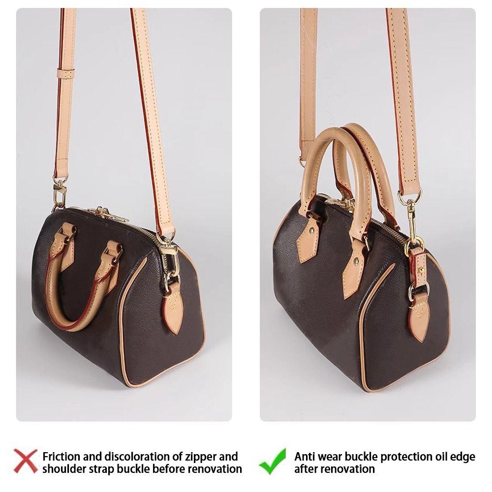 Leather Anti-wear Buckle Wear-Resistant Durable Bag Strap Extension Chain Hardware Protection Shoulder Strap Protection Ring