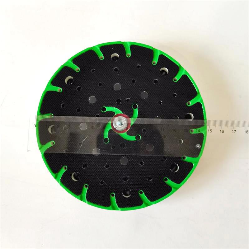 Suitable For Festool Dry Grinder Tray Eccentric 5mm Sandpaper Machine Base Sticky Disk Soft Pad 6 Inches 48 Holes