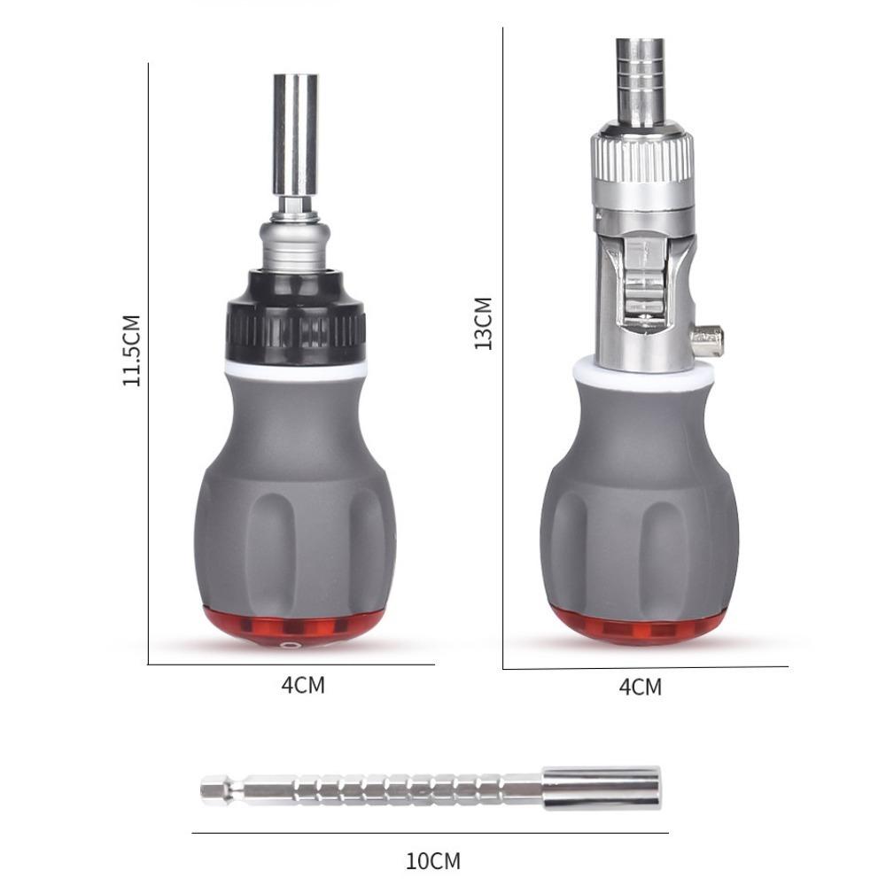 Chromium Vanadium Steel Ratchet Screwdriver Set Adjustable Angle Repair Screwdrive Kit Precision Screwdriver Set Repair Tool Kit
