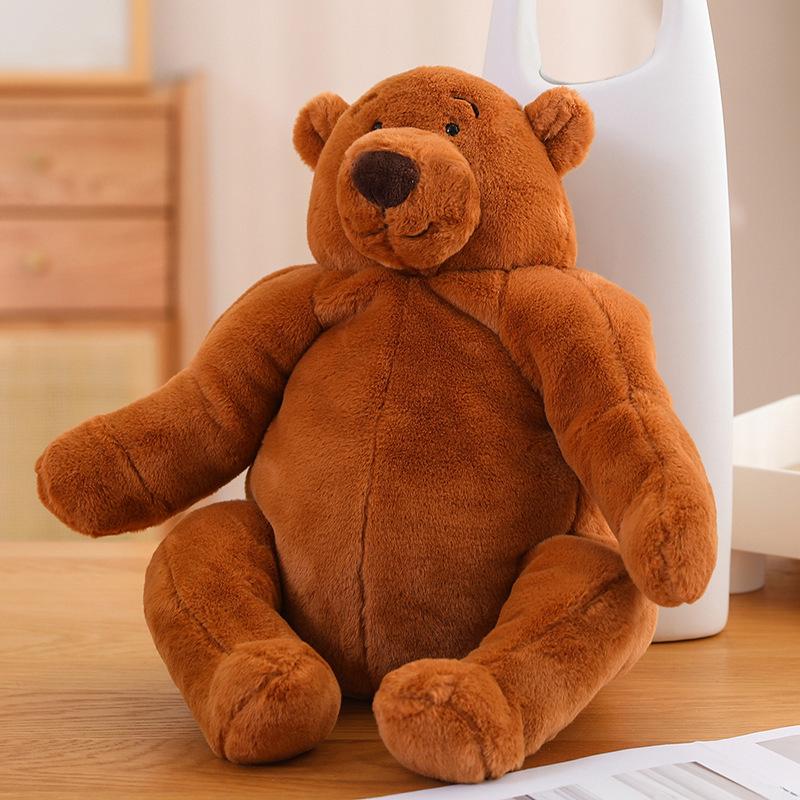Cute Little Bear Teddy Bear Doll Plush Toy Hug Bear Doll Children Sleeping with Pillow Ragdoll