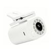 Portable Mini Fan, High-capacity High-speed USB Rechargeable Long-lasting Digital Display, Waist-mounted Fan/Desktop Fan
