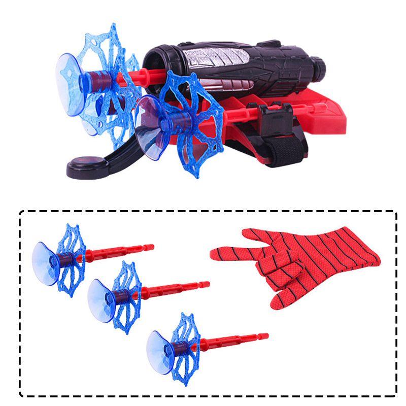 

Человек-паук Пластиковый Детский Косплей Перчатка Пусковое Устройство Набор Запястье Подарок Игрушка