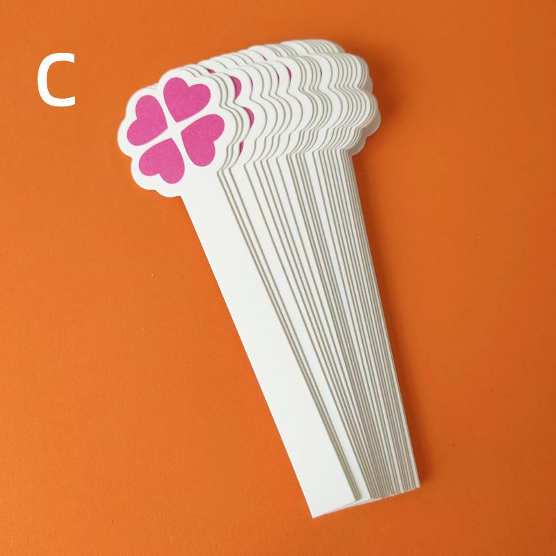 Aromatherapy Test Strips Cute Shaped Blank Customizable Eco-friendly Paper for Perfume Essential Oil Testing Home Spa Aromatherapy C