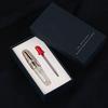 Majohn Q1 Mini Fountain Extra Fine Transparent Dropper Short Resin Pocket Pen with Large Capacity Pen, Nib, Filling,