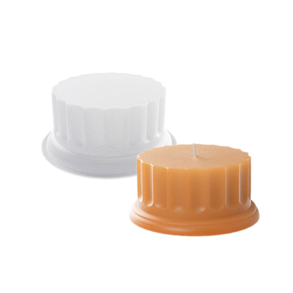 Silicone Candle Mold DIY Roman Column Wax Candle Mould Ancient Greek Pillar Decorations Making Mould Plaster Crafts