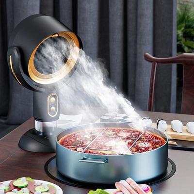 Adjustable Angles Desktop Range Hood Portable Cooking Fume Extractor Kitchen Exhaust Fan  Hot Pot