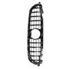 For Panamericana GT   Grille With Camera Holes Replacement for   EClass W213 C238  13 Facelift 2021+(Gloss Black )