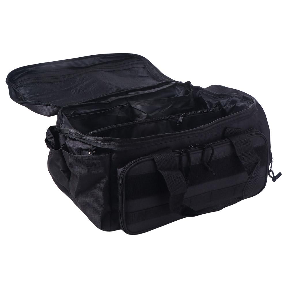 Comfortable Handle Tool Storage Bag Thick Padded Base Black Color Multifunctional Work Bag Easy Carrying