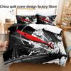 3Pcs Kill La Kill Anime Bedding Set 3D Print Ryuko Matoi Duvet Cover Pillowcases For Teens Fans Room Decor Gift  Bed Linen